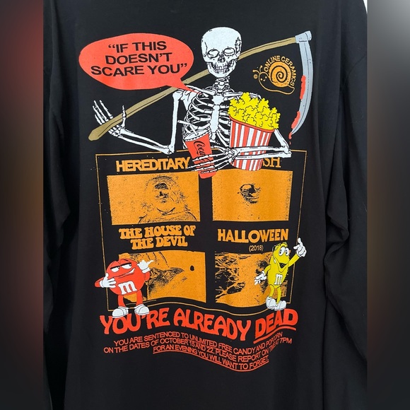 Online Ceramics Spookytober Long Sleeve Black - Picture 4 of 6